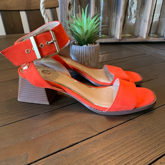 orange shoes river island